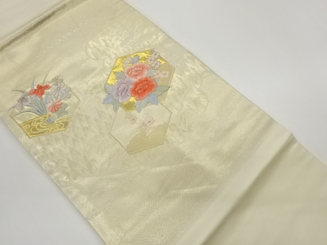 JAPANESE KIMONO / PURE GOLD LEAF TORTOISESHELL / FLOWER / LEAF PATTERN